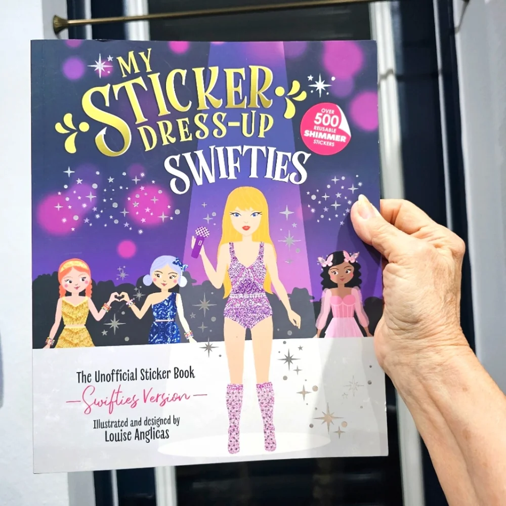 My Sticker Dress-Up Swifties Book NWT Taylor Swift L👀K 500 Fun Sparkly Stickers